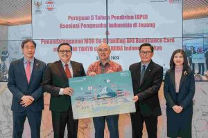 Layani Kebutuhan Remitansi WNI, BNI Tokyo Kerja Sama Co-Branding Remittance Card dengan Garuda Indonesia