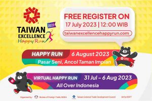 Taiwan Excellence Happy Run 2023 akan Segera Digelar, Ajak Masyarakat Berolahraga sambil Bersenang-Senang