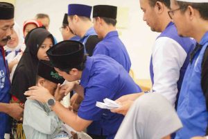 Peringati HUT PAN ke 25 dan Bertujuan Mengetuk Pintu Langit, DPD PAN Jember Gelar Santunan 250 Anak Yatim