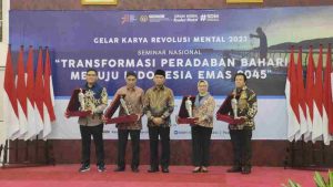 M. Agus Setiadi (Kepala Bappeda) Hadiri Seminar Nasional “Transformasi Peradaban Bahari Menuju Indonesia Emas 2045” Yang Diadakan Oleh Kemenko PMK Di Jakarta