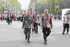 Polres Metro Jakarta Pusat Amankan Pertandingan Sepakbola Kualifikasi PD 2026 antara Timnas Indonesia vs Brunei Darussalam