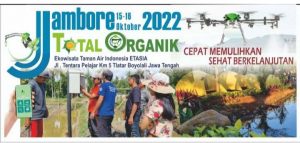 Jambore Nasional Indonesia Total Organik Digelar di Boyolali