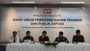 PT. Rig Tenders Indonesia, Tbk Menggelar Acara Publik Expose Tahunan 2023 Di Jakarta