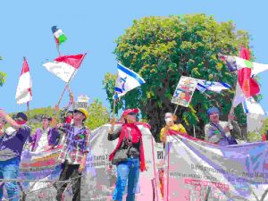Gerakan I’M ADAM ISRAEL-PALESTINA Anjurkan Dialog Damai, Sikap Adil dan Non-Partisan kepada Pemerintah RI di Kedutaan Besar AS di Jakarta