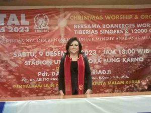 Rayakan Momen Yesus Kristus Lahir Di Dunia, Perayaan Akbar Natal Tiberias Kembali Diadakan di Stadion Gelora Bung Karno.