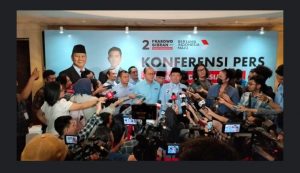 TKN Prabowo Gibran Gelar Konferensi Pers Bersama Indonesia Maju Di Hotel Borobudur Jakarta