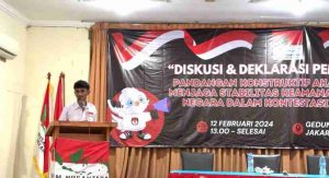 FGD BEM Nusantara Ajak Semua Elemen Jaga Persatuan Pemilu 2024 Damai