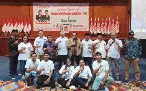 Relawan Bara JP Gelar Bukber Dan Santunan Yatim Piatu Sebagai Rasa Syukur Kemenangan Prabowo Gibran
