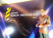 Bupati Minahasa Utara Joune J E Ganda Dapat Penghargaan Sebagai Tokoh Indonesia 2024 Kategori Pemenang Pariwisata dan Budaya