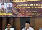 Anatomi Indonesia Soroti Dugaan Mafia Tambang, Pelabuhan Ilegal, hingga Keterlibatan Oknum Inspektur ESDM di Maluku Utara