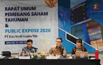 PT Esta Multi Usaha Tbk Gelar Rapat Umum Pemegang Saham Dan Public Expose 2026 Di Jakarta