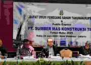 PT Sumber Mas Konstruksi Tbk Gelar RUPS Tahunan Dan Public Expose 2026 Di Jakarta