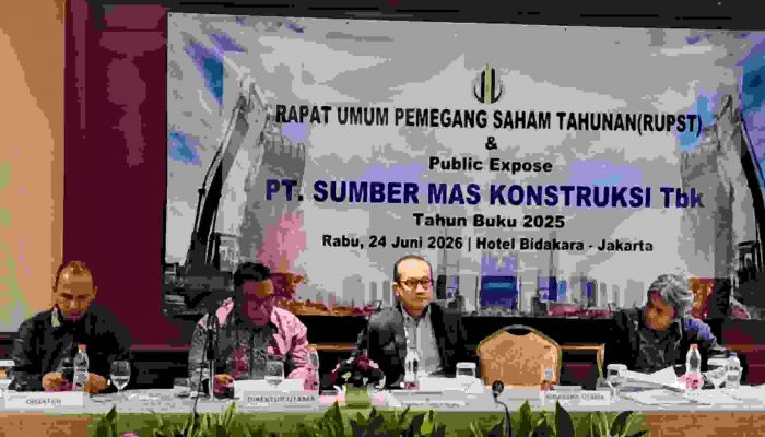 PT Sumber Mas Konstruksi Tbk Gelar RUPS Tahunan Dan Public Expose 2026 Di Jakarta