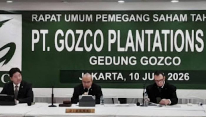 PT Gozco Plantations Tbk Gelar Rapat Umum Pemegang Saham Tahunan Dan Paparan Publik 2026 Di Jakarta
