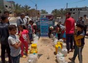 SMART 171 Salurkan Air Bersih untuk 1.000 Warga Gaza di Tengah Blkokade Air