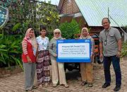 BRI KC Cibubur Perkuat Kampung Ramah Lingkungan Gardenia 22 Lewat Dukungan Sarana Operasional