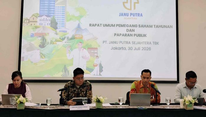 PT. Janu Putra Sejahtera Tbk Gelar Rapat Umum Pemegang Saham Dan Paparan Publik Tahunan 2026 Di Jakarta
