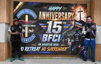 15 Tahun Bikers For Christ Indonesia: Bukan Sekadar Riding, Tetapi Panggilan untuk Mengasihi dan Menjadi Berkat.