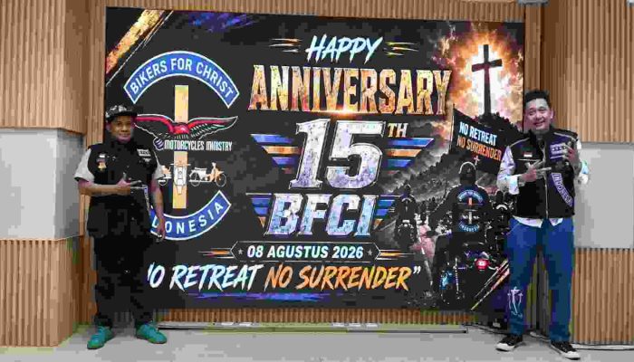 15 Tahun Bikers For Christ Indonesia: Bukan Sekadar Riding, Tetapi Panggilan untuk Mengasihi dan Menjadi Berkat.