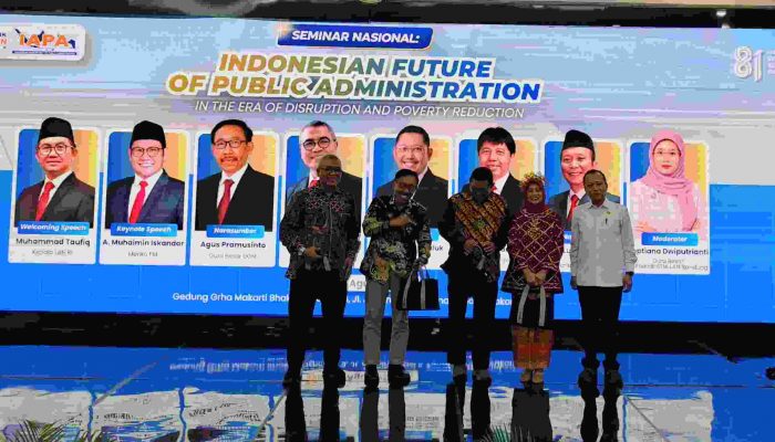 Lembaga Administrasi Negara (LAN) Republik Indonesia Gelar Seminar Nasional Bertajuk “Indonesian Future of Public Administration in the Era of Disruption and Poverty Reduction” di Gedung Grha Makarti Bhakti Nagari, Jakarta