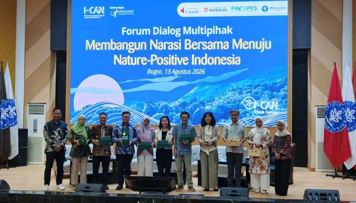 I-CAN Gelar Acara Forum Dialog Multipihak Bertema “Membangun Narasi Bersama Menuju Nature-Positive Indonesia ” Di Kampus IPB, Bogor