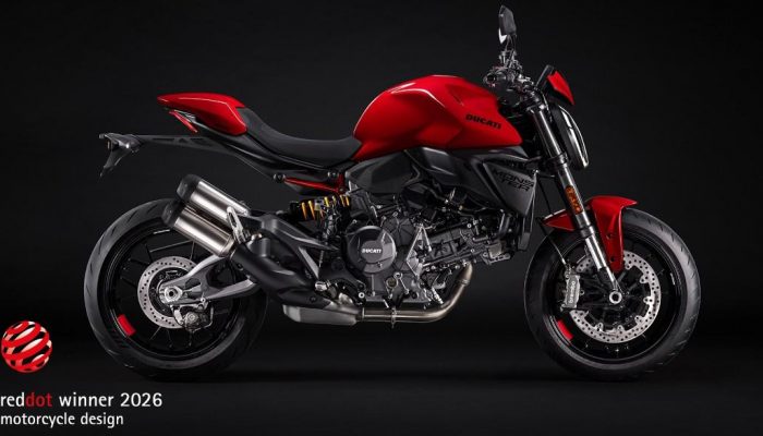 Ducati Monster Raih Penghargaan Red Dot Design Award 2026