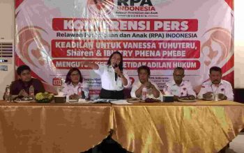 RPA INDONESIA MINTA KOMISI III DPR DAN PROPAM KAWAL KASUS VANESSA TUHUTERU, TEGASKAN HAK PENDIDIKAN SHAREN DAN KEJELASAN FINANSIAL RP500 JUTA